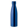 Bouteille isotherme double paroi 500ml personnalisée - BELO BOTTLE Matières : acier inoxydable Couleurs : bleu