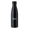 Bouteille isotherme double paroi 500ml personnalisée - BELO BOTTLE Matières : acier inoxydable Couleurs : noir cadeau client ori