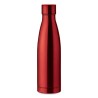 Bouteille isotherme double paroi 500ml personnalisée - BELO BOTTLE Matières : acier inoxydable Couleurs : rouge cadeau entrepris