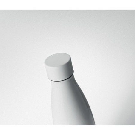 Bouteille isotherme double paroi 500ml personnalisée - BELO BOTTLE Matières : acier inoxydable Couleurs : blanc personnalisation