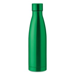 Bouteille isotherme double paroi 500ml personnalisée - BELO BOTTLE Matières : acier inoxydable Couleurs : vert goodies publicita