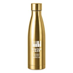 Bouteille isotherme double paroi 500ml personnalisée - BELO BOTTLE Matières : acier inoxydable Couleurs : doré mat personnalisab