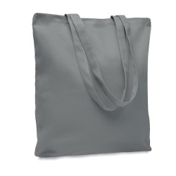 Sac shopping  en toile 270 gr/m² personnalisé RASSA COLOURED Matières : coton Couleurs : gris goodies publicitaire événementiel