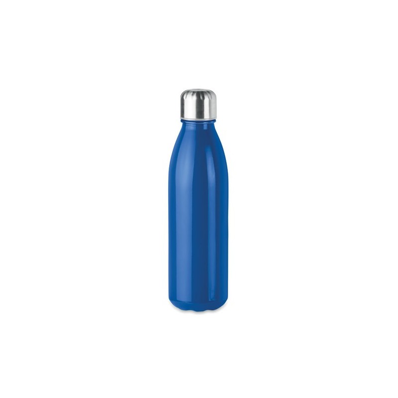 Bouteille en verre personnalisée 650ml - ASPEN GLASS Matières : verre Couleurs : bleu royal impression haute définition