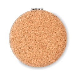 Miroir Pratique Personnalisé Éco-Responsable en Liège GUAPA CORK Matières : métal Couleurs : beige 2