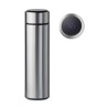 Bouteille Isotherme Éco-responsable avec Thermomètre Personnalisée POLE Matières : acier inoxydable Couleurs : argenté mat
