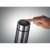 Bouteille Isotherme Éco-responsable avec Thermomètre Personnalisée POLE Matières : acier inoxydable Couleurs : argenté mat impre