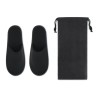 Paire de pantoufles personnalisées avec pochette FLIP FLAP