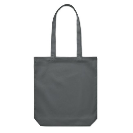 Sac shopping  en toile 270 gr/m² personnalisé RASSA COLOURED Matières : coton Couleurs : pierre marquage laser ultra précis