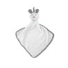 Serviette en peluche lapin personnalisée HUG ME Matières : PET Couleurs : blanc