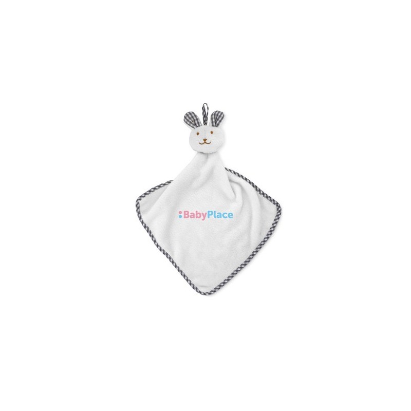 Serviette Lapin en Peluche HUG ME - Douceur et Fun Personnalisé