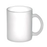 Mug en verre sublimable 300ml personnalisable Matières : borosilicate Couleurs : blanc transparent