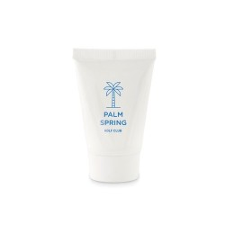 Tube de lotion solaire  45ml SUNCARE Matières : polyéthylène (PE) Couleurs : blanc goodies publicitaire événementiel