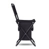 Chaise pliable glacière personnalisée SIT & DRINK Matières : acier inoxydable Couleurs : noir goodies publicitaire événementiel