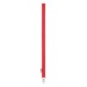 Lanyard Personnalisable Éco-responsable en RPET pour Événements - LANY RPET Matières : PET recyclé Couleurs : rouge impression l