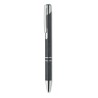 Stylo poussoir  en ABS blé paille - Charles Dickens® Santana Matières : ABS Couleurs : noir