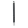 Stylo poussoir  en ABS blé paille - Charles Dickens® Santana Matières : ABS Couleurs : noir accessoire événementiel unique