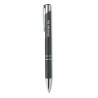 Stylo poussoir  en ABS blé paille - Charles Dickens® Santana Matières : ABS Couleurs : noir cadeau client original