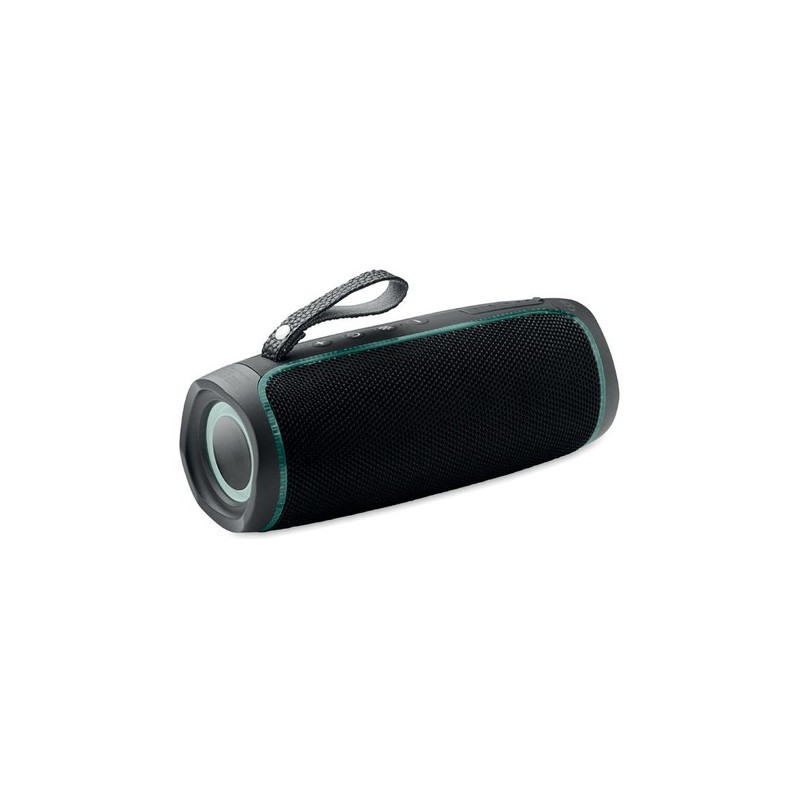 Haut-parleur étanche personnalisé IPX4 DIMA - Audio de qualité pas cher Couleurs : noir personnalisable avec votre logo