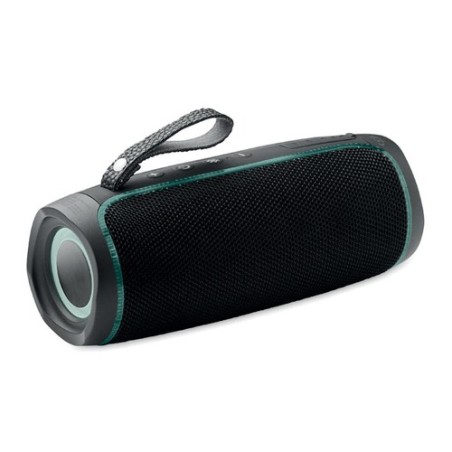 Haut-parleur étanche personnalisé IPX4 DIMA - Audio de qualité pas cher Couleurs : noir personnalisable avec votre logo