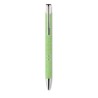 Stylo poussoir  en ABS blé paille - Charles Dickens® Santana Matières : ABS Couleurs : vert objet promotionnel éco-responsable