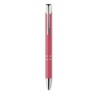 Stylo poussoir  en ABS blé paille - Charles Dickens® Santana Matières : ABS Couleurs : rouge livraison express 24h 48h