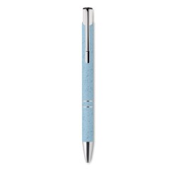 Stylo poussoir  en ABS blé paille - Charles Dickens® Santana goodies entreprise design