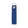 Porte-clés s en feutre RPET personnalisés - SUORA Matières : PET recyclé Couleurs : bleu royal marquage laser ultra précis