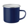 Tasse en métal émaillé plateado - Accessoire pratique pour téléphone personnalisé DOT Matières : métal Couleurs : bleu cadeau en