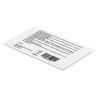 Carte anti-RFID personnalisée de protection électronique CUSTOS Matières : PVC Couleurs : blanc personnalisable avec votre logo