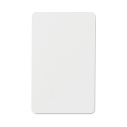 Carte anti-RFID personnalisée de protection électronique CUSTOS Matières : PVC Couleurs : blanc cadeau entreprise pas cher
