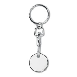 Porte-clés Anti-RFID Éco-responsable Personnalisé Sécurisez vos Données TOKENRING Matières : métal Couleurs : blanc