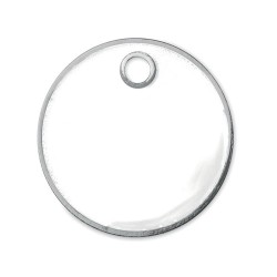 Porte-clés Anti-RFID Éco-responsable Personnalisé Sécurisez vos Données TOKENRING Matières : métal Couleurs : blanc objet promot