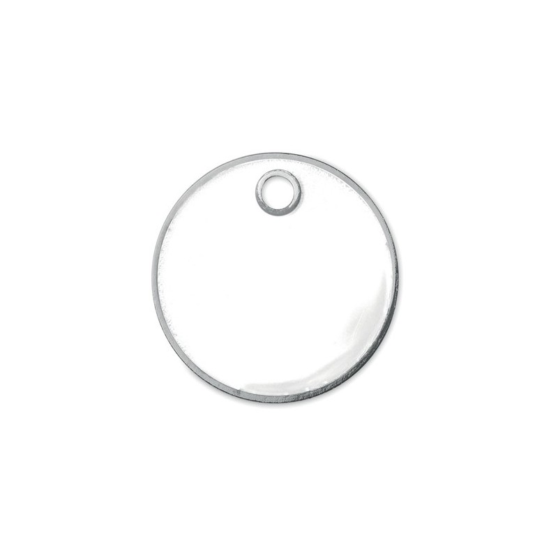 Porte-clés Anti-RFID Éco-responsable Personnalisé Sécurisez vos Données TOKENRING Matières : métal Couleurs : blanc objet promot
