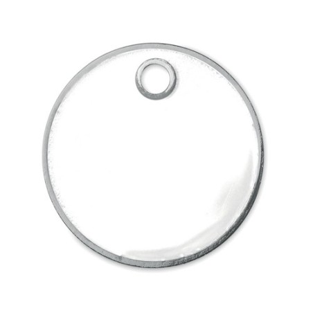 Porte-clés Anti-RFID Éco-responsable Personnalisé Sécurisez vos Données TOKENRING Matières : métal Couleurs : blanc objet promot