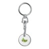 Porte-clés Anti-RFID Éco-responsable Personnalisé Sécurisez vos Données TOKENRING Matières : métal Couleurs : blanc personnalisa