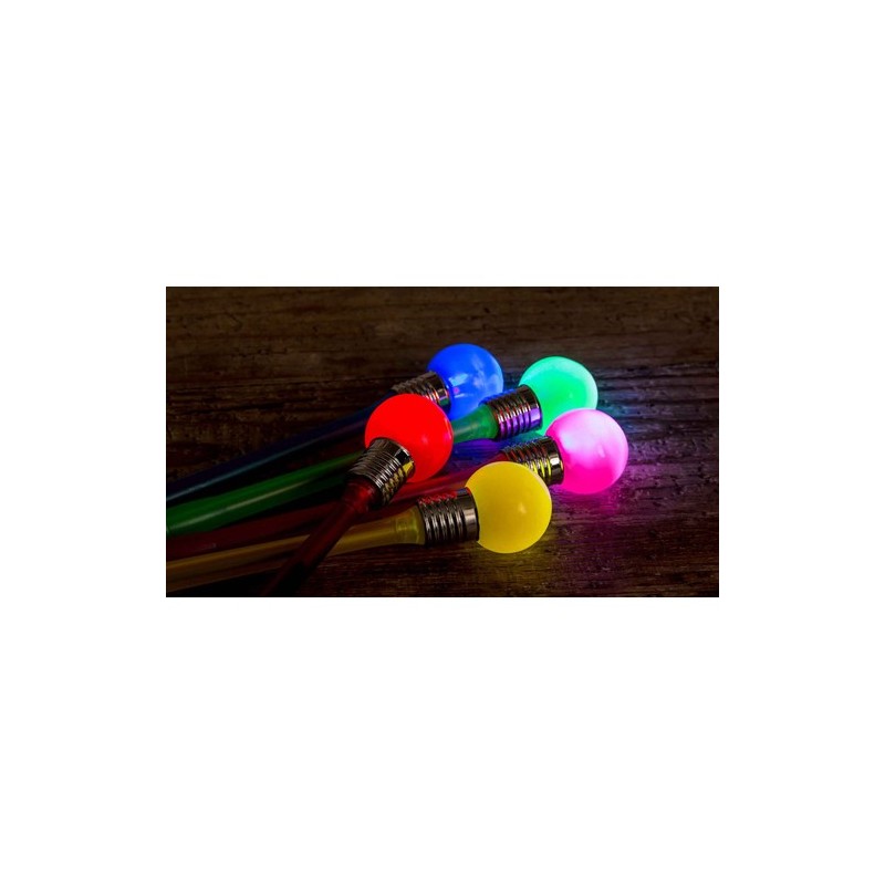Stylo Bille Lumineux Personnalisable de Nicky Couleurs : bleu personnalisation rapide en France