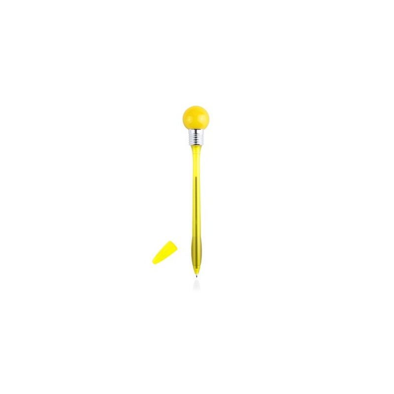 Stylo Bille Lumineux Personnalisable de Nicky Couleurs : rouge marquage couleur éclatante