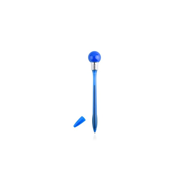 Stylo Bille Lumineux Personnalisable de Nicky Couleurs : rouge goodies personnalisé en stock