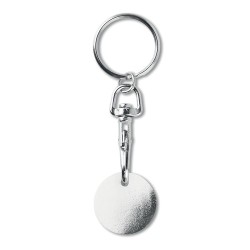 Porte-clés Anti-RFID Éco-responsable Personnalisé Sécurisez vos Données TOKENRING Matières : métal Couleurs : rouge impression h