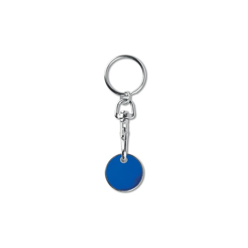 Porte-clés Anti-RFID Éco-responsable Personnalisé Sécurisez vos Données TOKENRING Matières : métal Couleurs : bleu royal personn