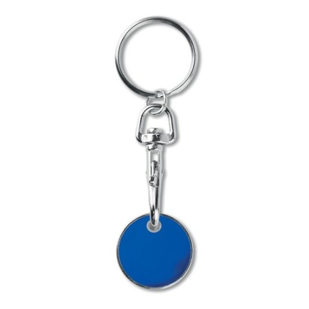 Porte-clés Anti-RFID Éco-responsable Personnalisé Sécurisez vos Données TOKENRING Matières : métal Couleurs : bleu royal personn