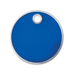 Porte-clés Anti-RFID Éco-responsable Personnalisé Sécurisez vos Données TOKENRING Matières : métal Couleurs : bleu royal cadeau 