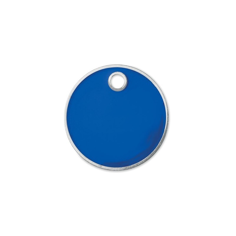 Porte-clés Anti-RFID Éco-responsable Personnalisé Sécurisez vos Données TOKENRING Matières : métal Couleurs : bleu royal cadeau 