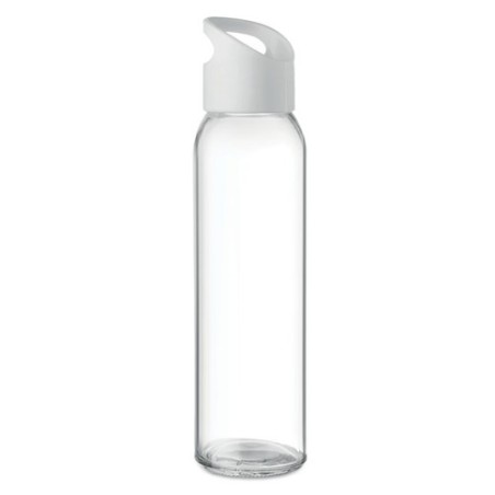 Bouteille en verre  470ml PRAGA Matières : verre Couleurs : blanc
