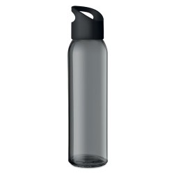 Bouteille en verre  470ml PRAGA Matières : verre Couleurs : noir cadeau entreprise pas cher