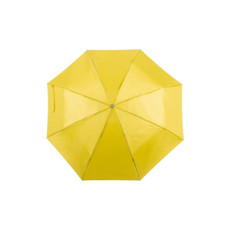 Parapluie Pratique Publicitaire Ziant Matières : polyester Couleurs : jaune marquage laser ultra précis