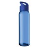 Bouteille en verre  470ml PRAGA Matières : verre Couleurs : bleu royal personnalisable avec votre logo