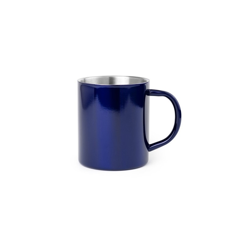 Mug Bicolore Personnalisable Yozax Matières : acier inoxydable Couleurs : argenté livraison express 24h 48h