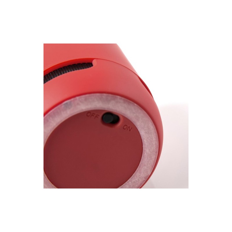Haut-Parleur Bluetooth Personnalisé de Qualité Éco-responsable Braiss Couleurs : rouge accessoire événementiel unique